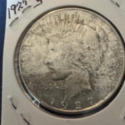 1927 S Peace Dollar