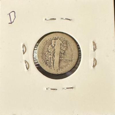 1917 Mercury Dime