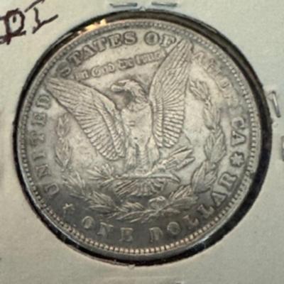 1882 Morgan Silver Dollar