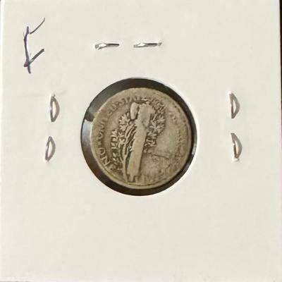 1916 Mercury Dime