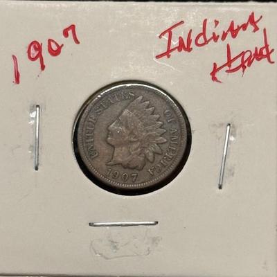1907 Indian Head Penny