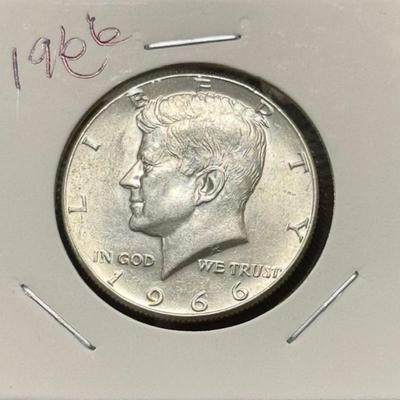 1966 Kennedy Half Dollar