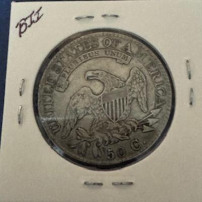 1826 Capped Bust Half Dollar