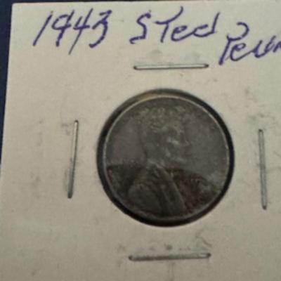 1943 Steel Wheat Penny