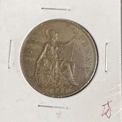 1935 UK One Penny
