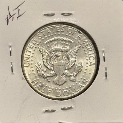 1964 D Kennedy Half Dollar
