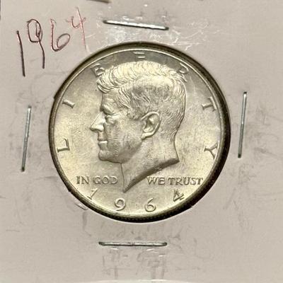 1964 D Kennedy Half Dollar