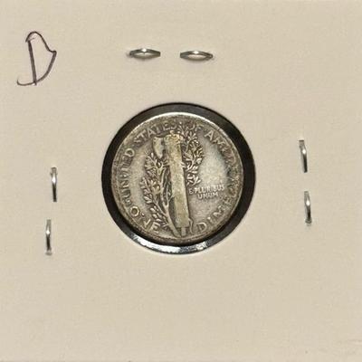 1925 Mercury Dime