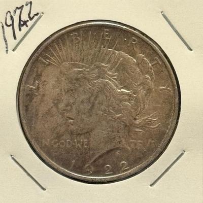 1922 Peace Dollar