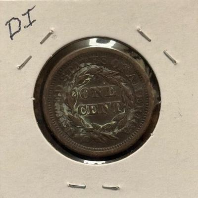 1853 Coronet Head Cent