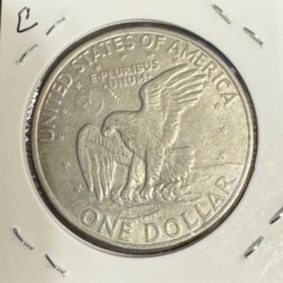 1972 D Eisenhower Dollar AU