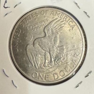 1971 D Eisenhower Dollar AU