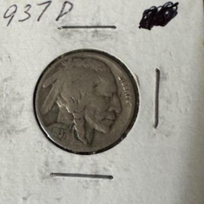 1937 D Buffalo Nickel
