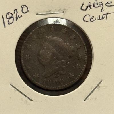 1820 Large Cent