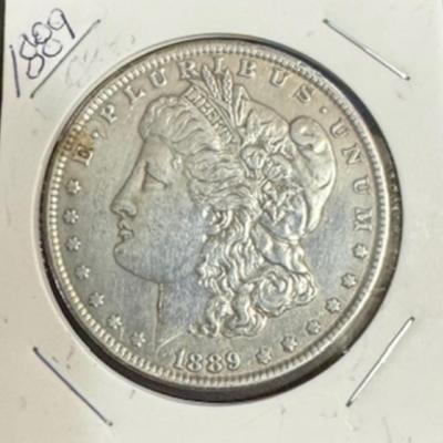 1889 Morgan Silver Dollar