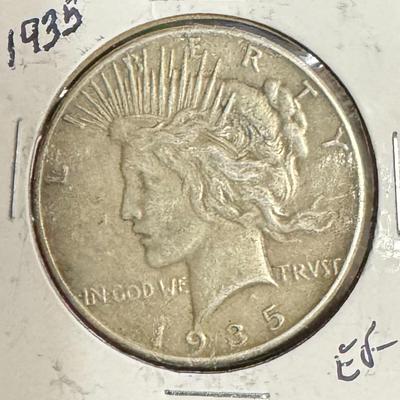1935 Peace Dollar