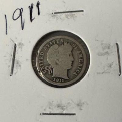 1911 Barber Dime