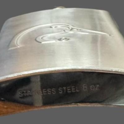 Ducks Unlimited 8 oz Stainless Steel Flask