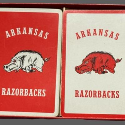 Razorback Playing Cards
