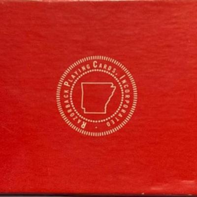 Razorback Playing Cards
