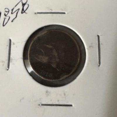 1858 Flying Eagle Cent