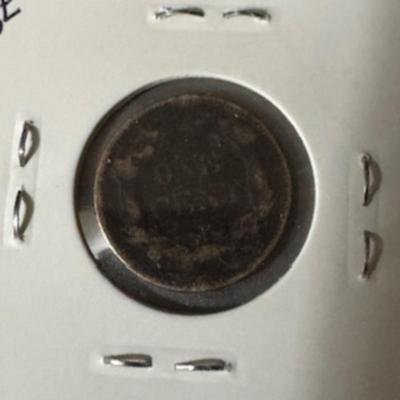 1858 Flying Eagle Cent