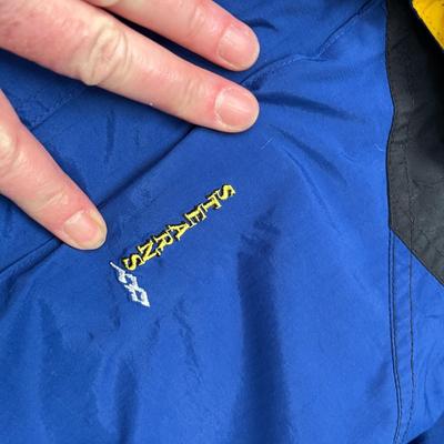 Lot 161 Sterns ski coat (M) 2 ski pants 1 blue, 1 black (M) , waterproof jacket (S)