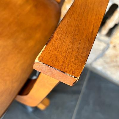 Lot 169 wood office chair