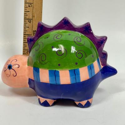 Ceramic Dinosaur Piggy Bank
