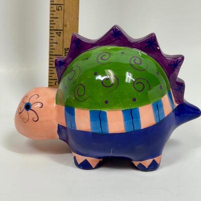 Ceramic Dinosaur Piggy Bank