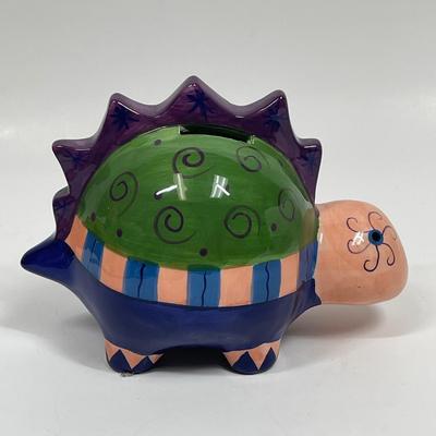 Ceramic Dinosaur Piggy Bank