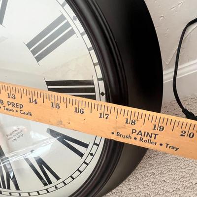 Lot 177 Sterling and Noble Wall clock