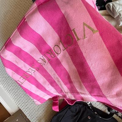 Lot 194 Victorias secret bag full of reusable bags