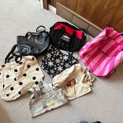 Lot 194 Victorias secret bag full of reusable bags