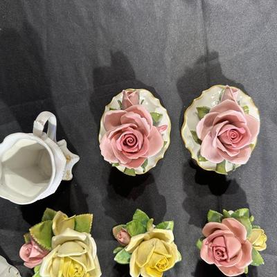 Kandarbeit Germany, Volkstedt Porcelain Roses