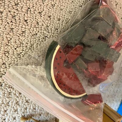 Lot 206 Cow décor, Mike the Milkman book,