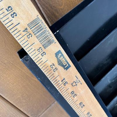 Lot 209 Metal hanging file storage rack