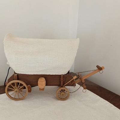 Vintage Covered Wagon Handcrafted