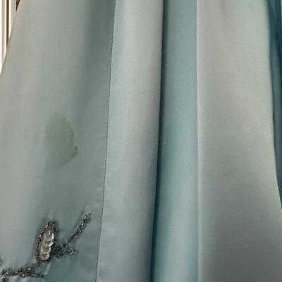 Two Blue Debutante Girls Dresses