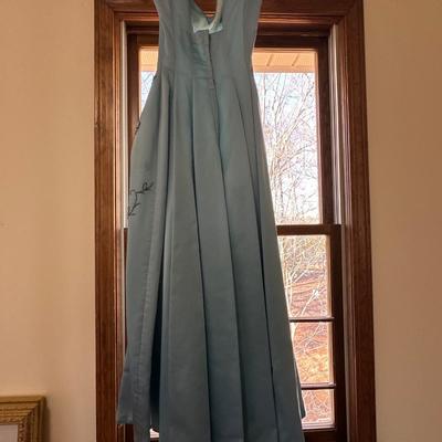 Two Blue Debutante Girls Dresses