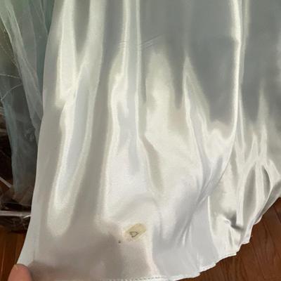 Two Blue Debutante Girls Dresses