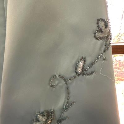 Two Blue Debutante Girls Dresses