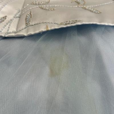 Two Blue Debutante Girls Dresses