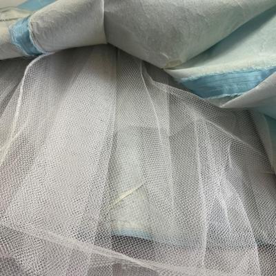 Two Blue Debutante Girls Dresses