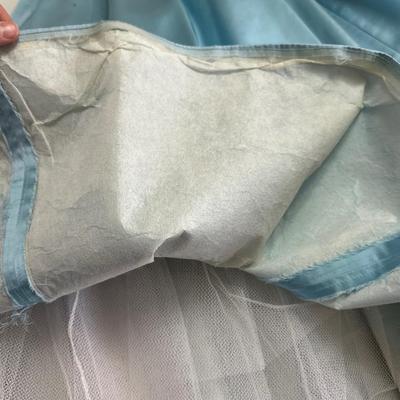 Two Blue Debutante Girls Dresses