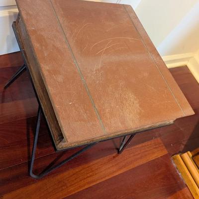 Handmade Side Table Approx 16 1/2" x 17" x 16"