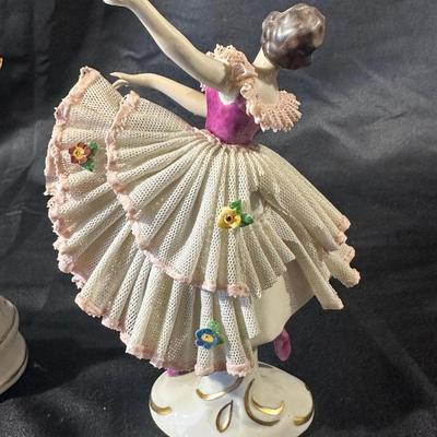 Lot of 3 Vintage Ballerina Figures