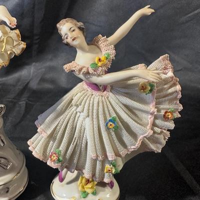 Lot of 3 Vintage Ballerina Figures