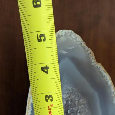 Layered Crystal Geode Slab