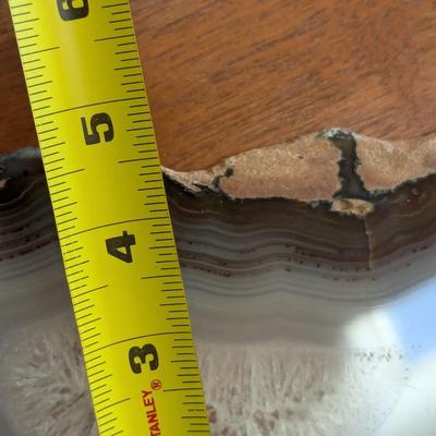 Layered Crystal Geode Slab